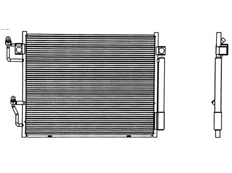 Condenser - Mitsubishi Evolution V.III